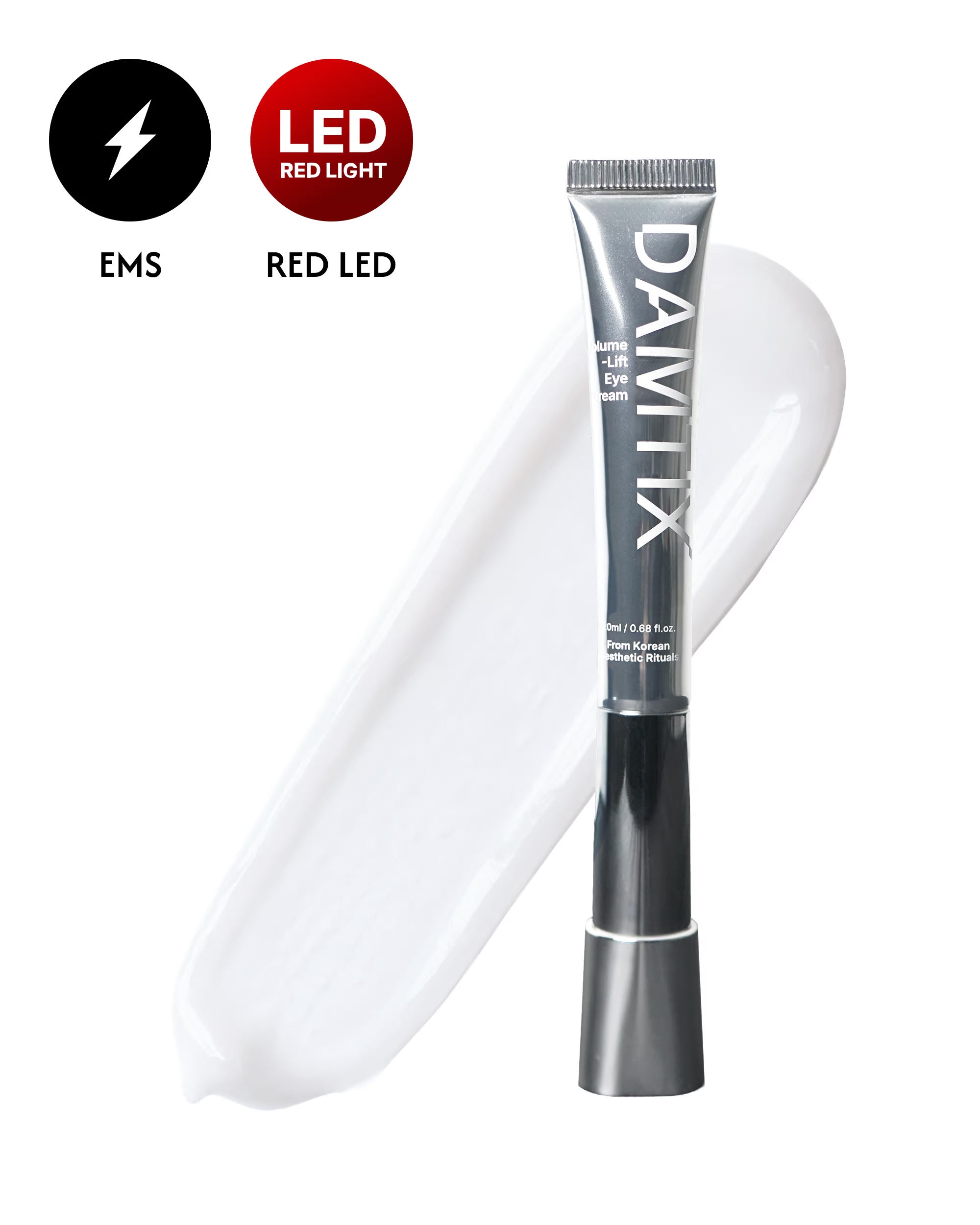 Volume-Lift Eye Cream with Built In Device