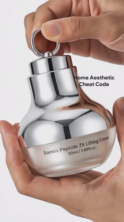 Peptide 7X Lifting Cream with Built In Device