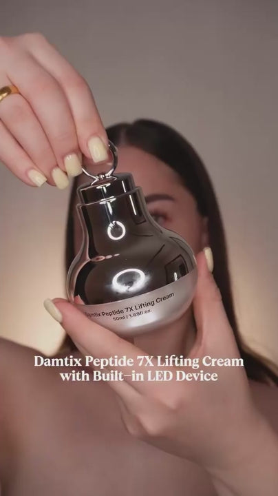 Peptide 7X Lifting Cream with Built In Device