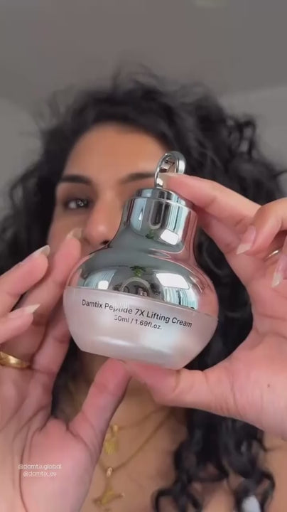 Peptide 7X Lifting Cream with Built In Device